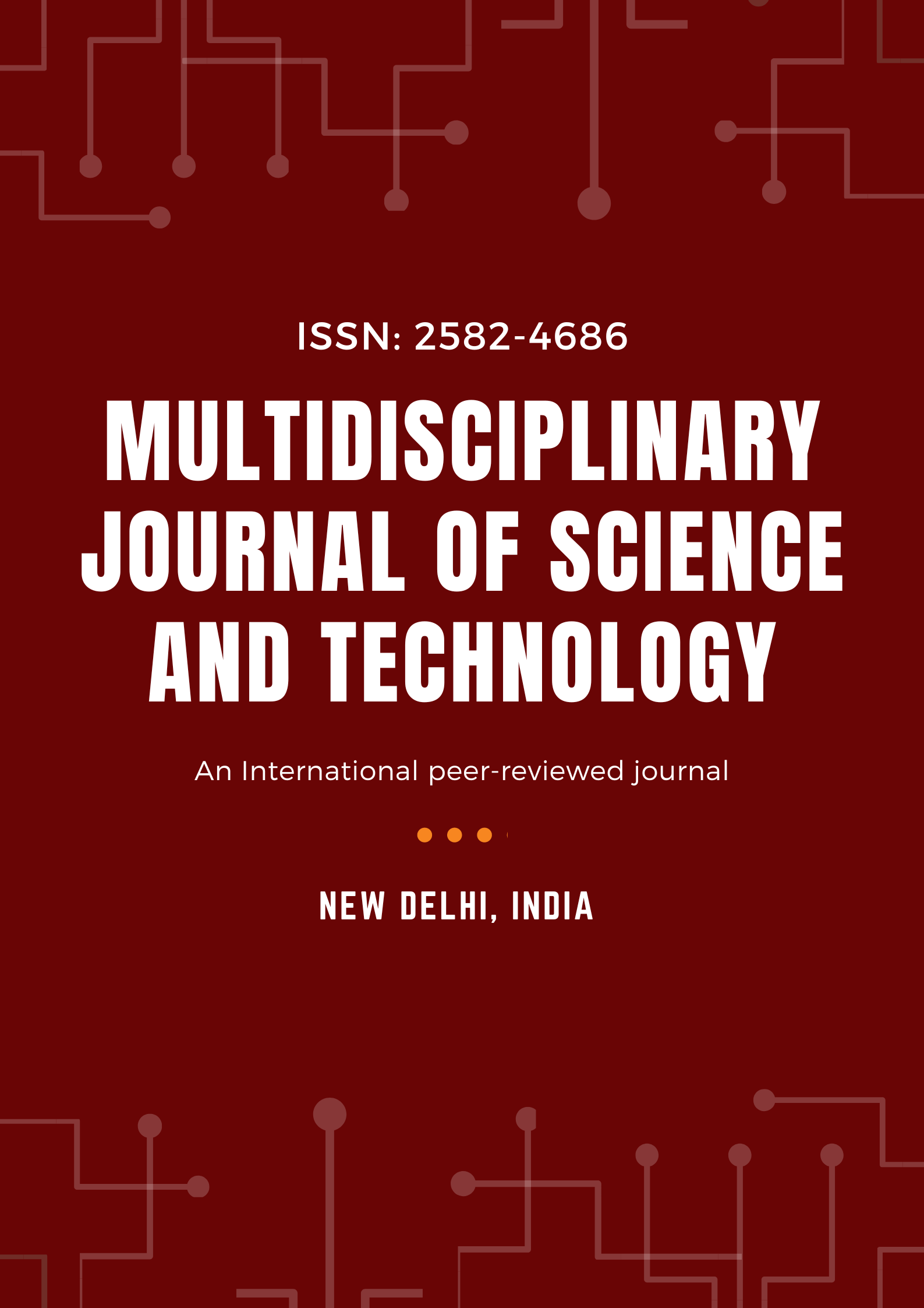                         View Vol. 1 No. 1 (2021): Multidisciplinary Journal of Science and Technology
                    
